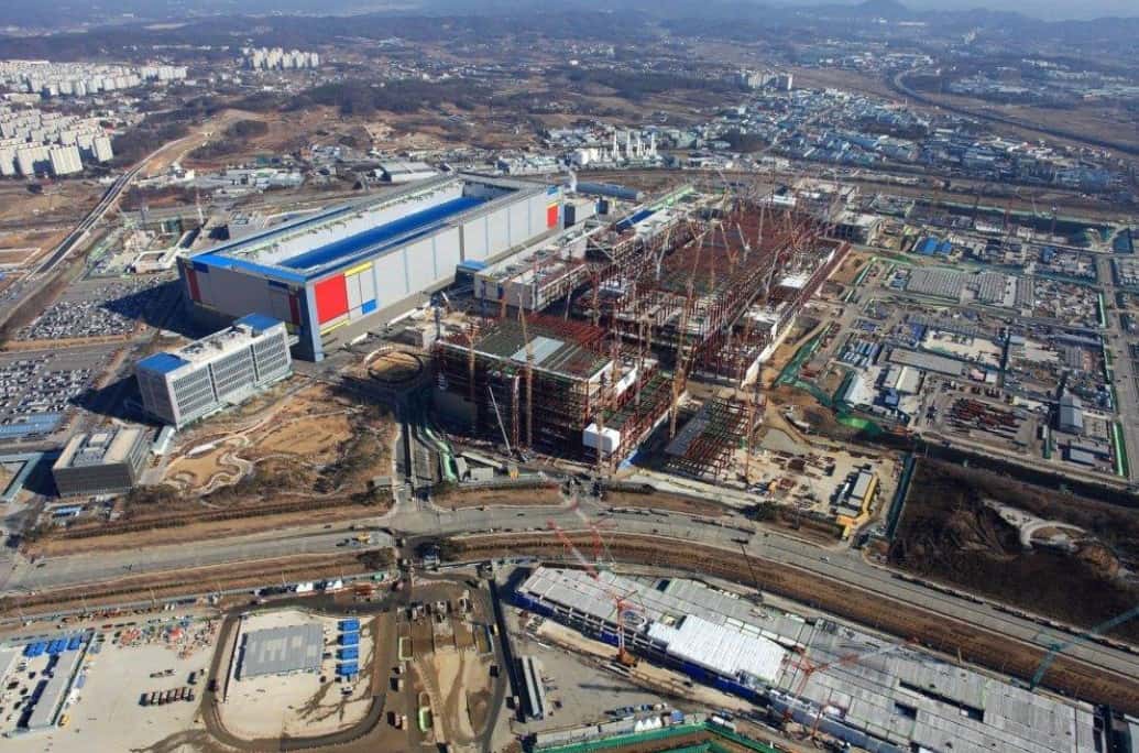 Samsung Electronics’ Pyeongtaek semiconductor campus in South Korea